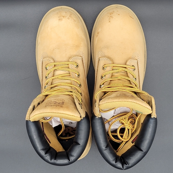 Timberland PRO Women's Steel Toe Waterproof Work Boots Size 9, Used - Picture 2 of 15